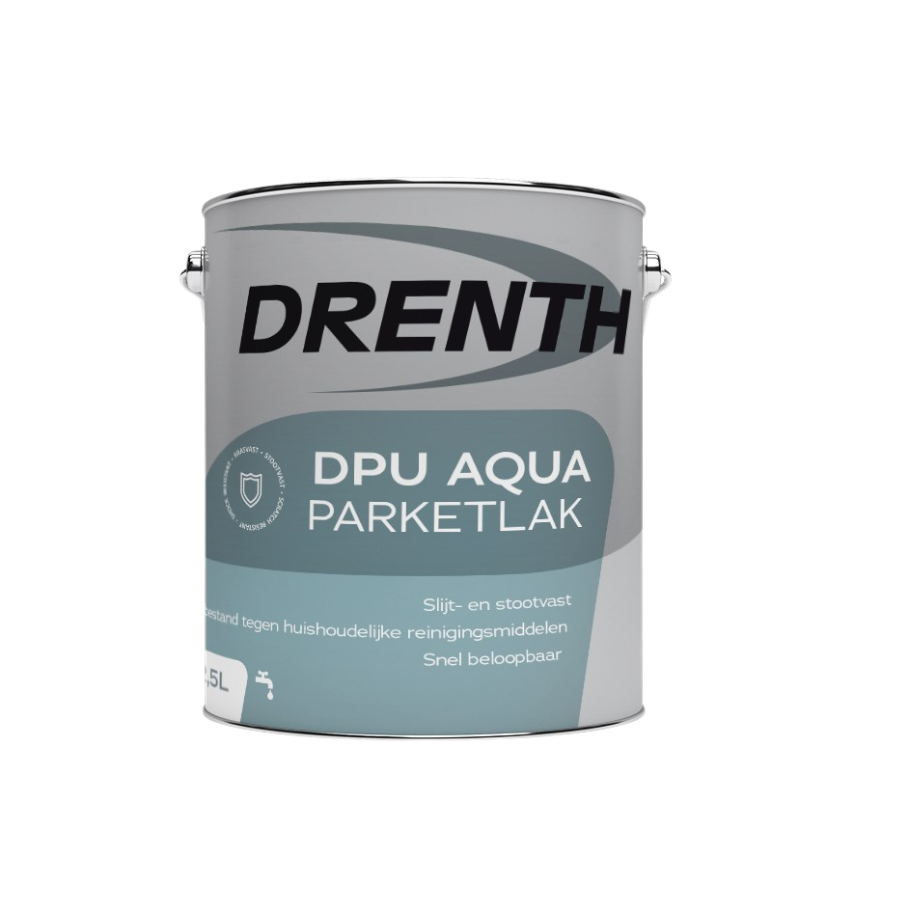 Drenth DPU Aqua Parketlak Satin Blank